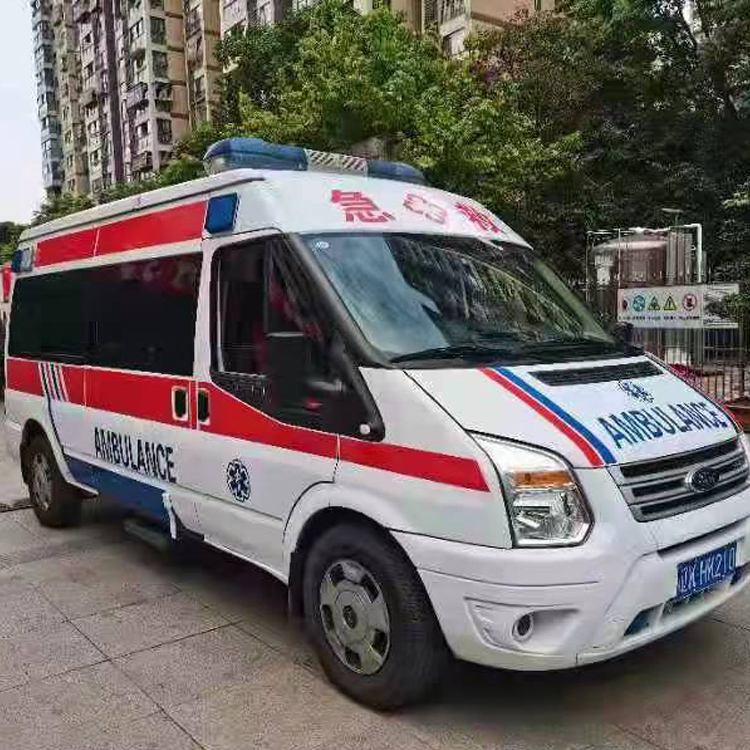 梓潼长途救护车护送病人返乡
